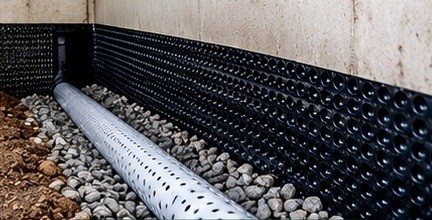 French Drains service illustration