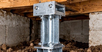 Push Pier Installation service illustration