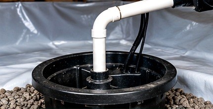 Sump Pump Installation service illustration